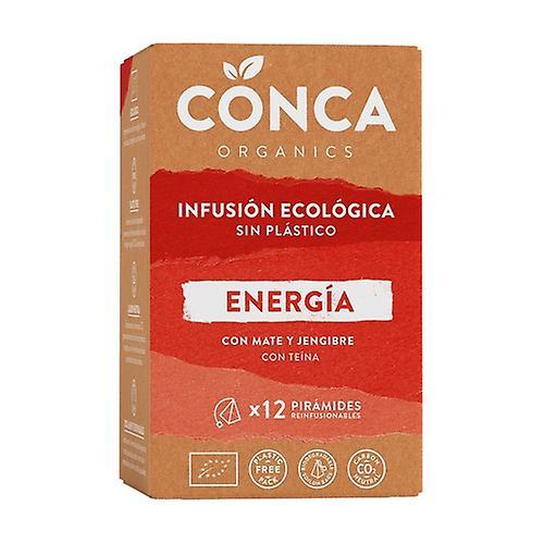 Herbes de la conca Bio Energy Infusion without plastic 12 infusion bags of 2g