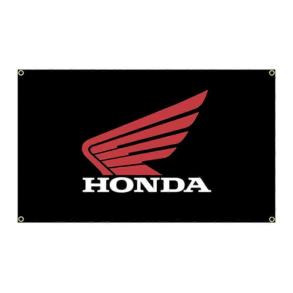 Aionyaaa 90x150cm HONDA Red Wings Flag Polyester Printed Car Game Banner Garage or Outdoor For Decoration 4 Holes In 4 Corners4 90 x 150cm