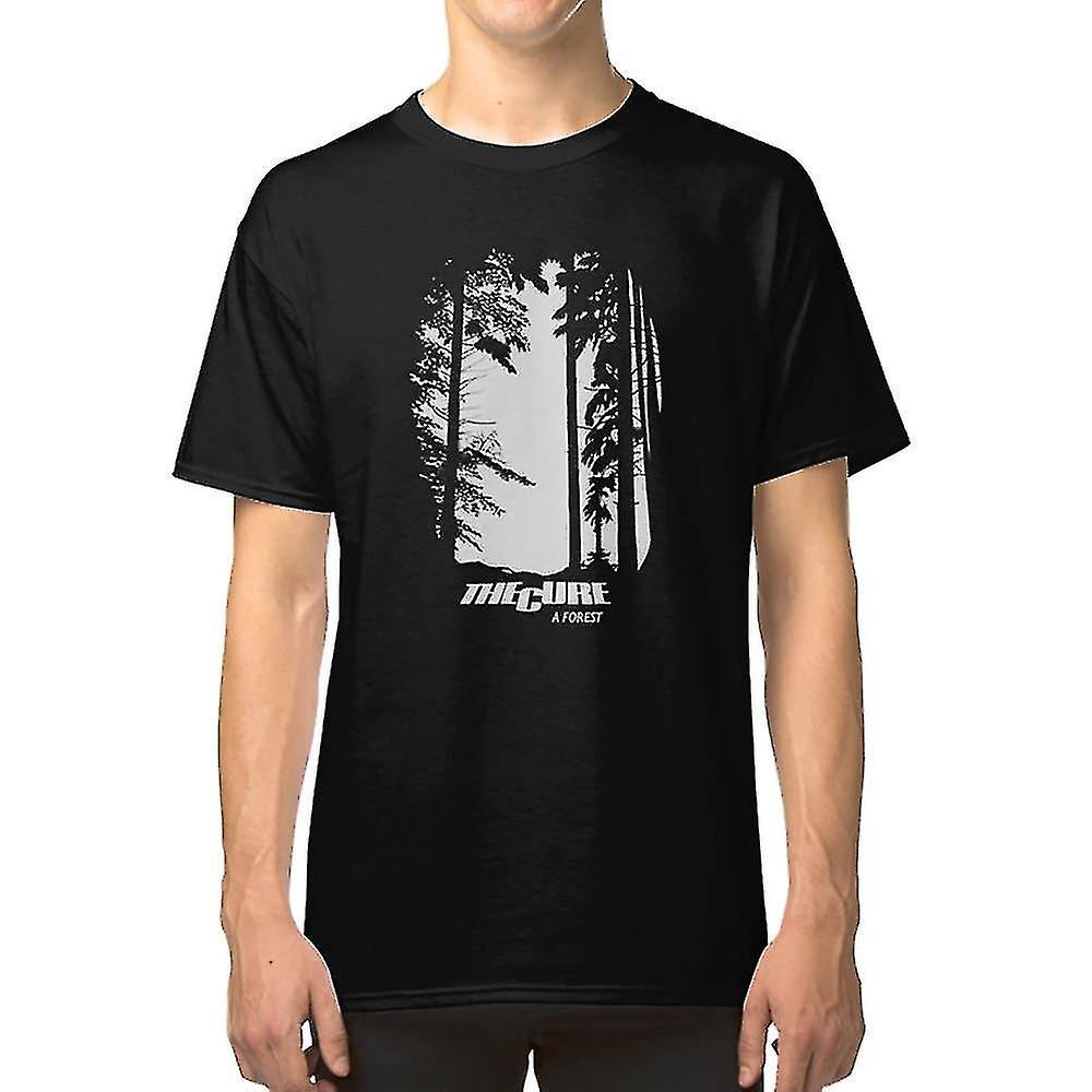 Gildan The Cure A Forest T-shirt black L