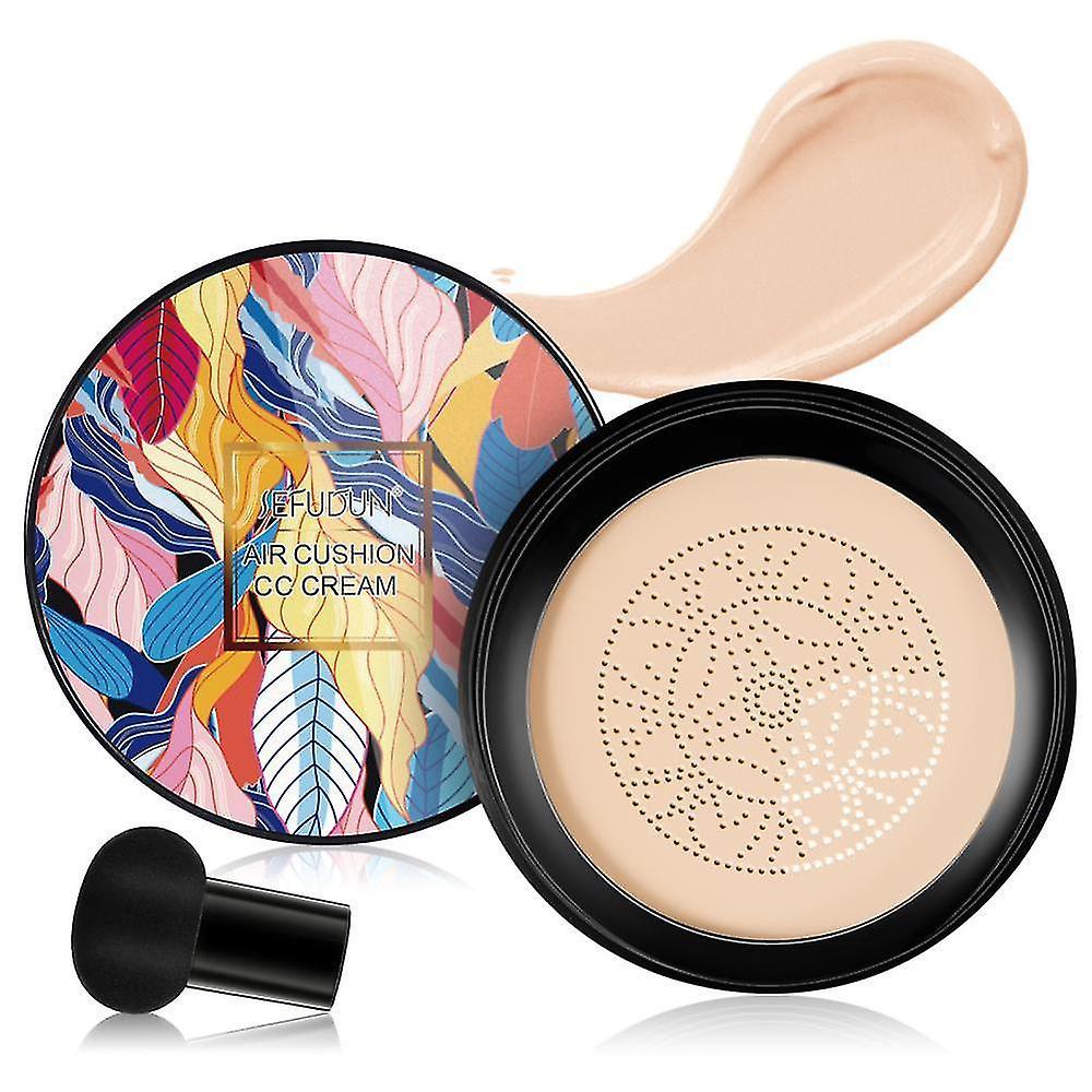 Aiyuego Sefudun Air Cushion Foundation Mushroom Head Cc Cream Concealer Whitening Makeup Cosmetics natural color