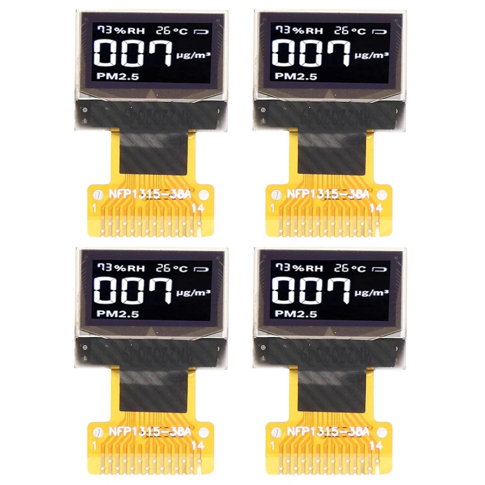 0.49in OLED Display Module 4PCS IIC Interface 64x32 14Pin