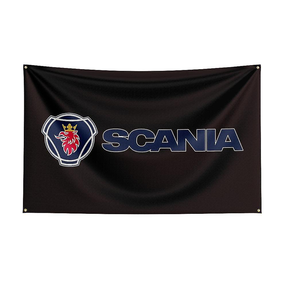 Windo Tib 3x5ft Scanias Racing Car Flag For Decor A 90 x 150cm