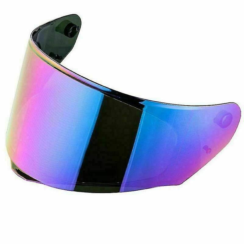 Jnnjv Ls2 Ff353 Rapid Motorcycle Helmet Visor Anti-fog Pinlock Ready Clear Smoke blue