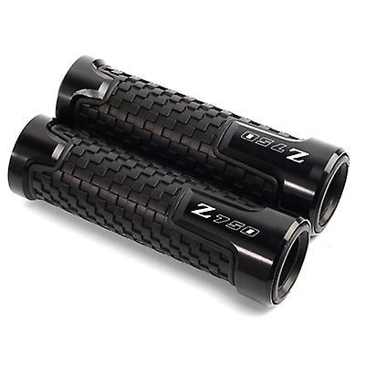 Roobeki 2022 Motorcycle Accessories Handle Bar Cap End Plugs & Handlebar Grips For KAWASAKI Z750 Z 750 z750 2002-2012 2011 618 Black