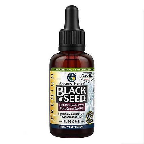 Amazing Herbs Black Seed Oil, 1 Oz (Pack Of 1)