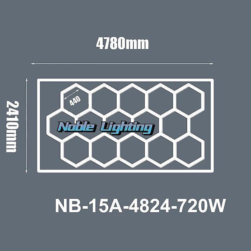 Youping 5x12M Garage Light Factory High Lumen Work Hexagon Lights Lamp Arrow Shape Indicator Light for The Showroom NB-15A