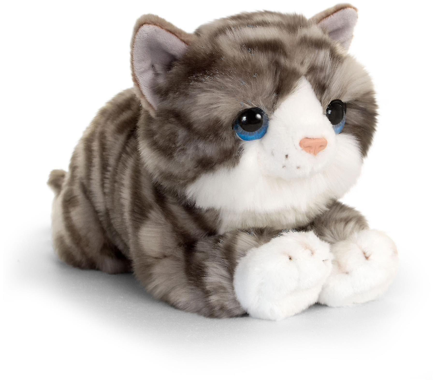 SML Keel Toys Signature Grey Cuddle Kitten - 32cm