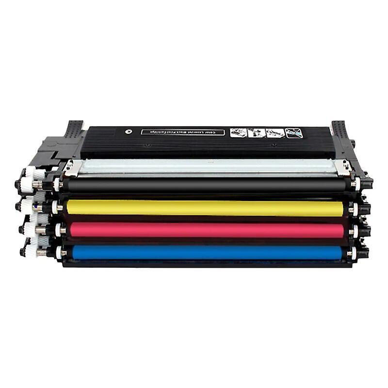 Jiechannel 4pcs Compatible Toner Cartridge Clt-406s K406s For Samsung Xpress C410w C460fw C460w Clp 365w Clp-360 Clx 3305 3305fw Clt-k406s 1Set