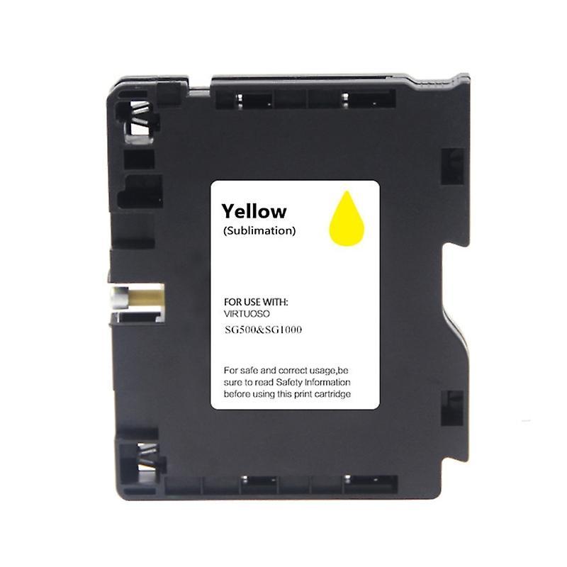 unbrand Compatible Ink Cartridge for Sawgrass SG500/SG1000 Printer Subliamtion Ink Yellow