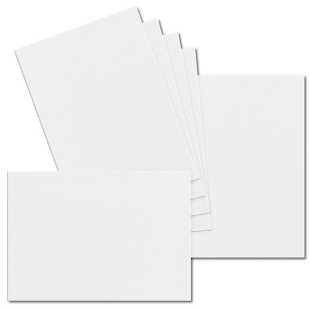 ColorSono Impact White. 210mm x 200mm. DL (Long Edge). 250gsm Folded Card Blank. 50