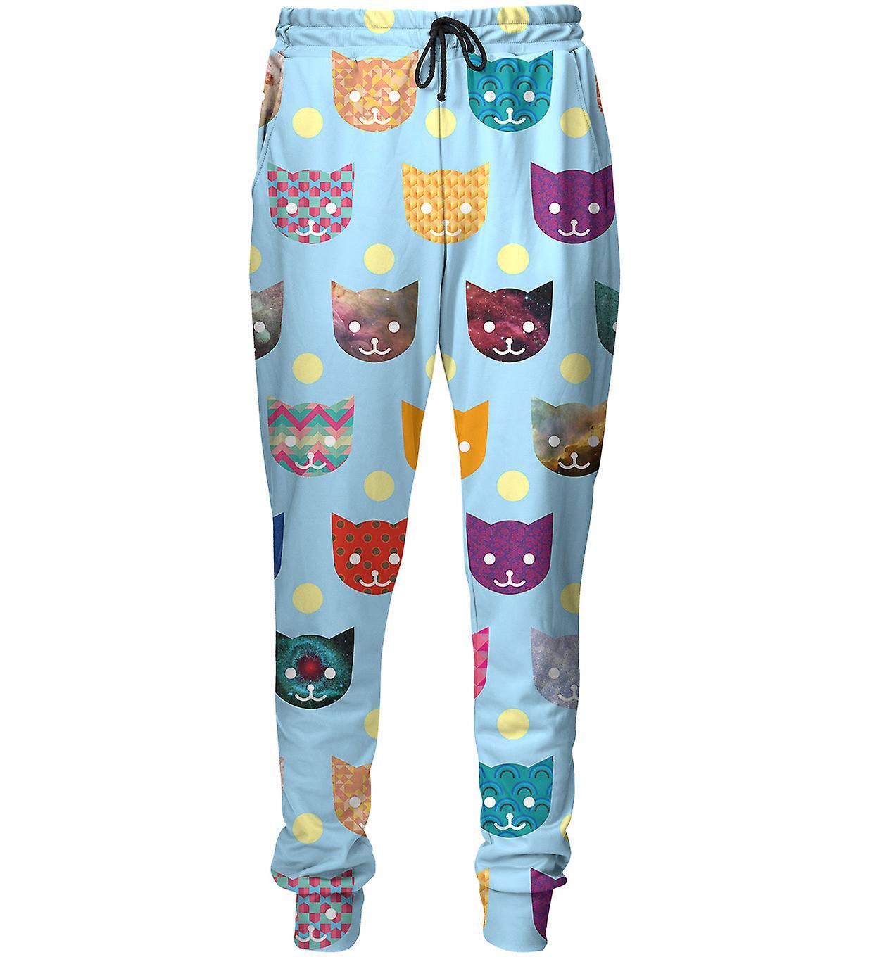 Mr Gugu & Miss Go Mr. Gugu Miss Go Funny Cats sweatpants XS