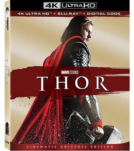 Walt Disney Video Thor  [ULTRA HD BLU-RAY REGION: A USA] With Blu-Ray, 4K Mastering, Ac-3/Dolby Digital, Dolby, Dubbed, Subtitled, 2 Pack USA import