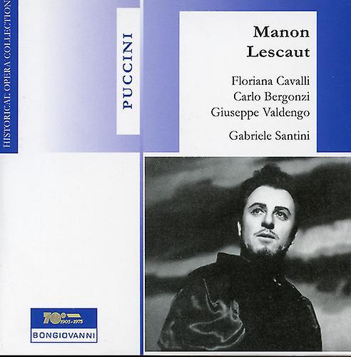 Bongiovanni Gabriele Santini - Manon Lescaut  [COMPACT DISCS] USA import