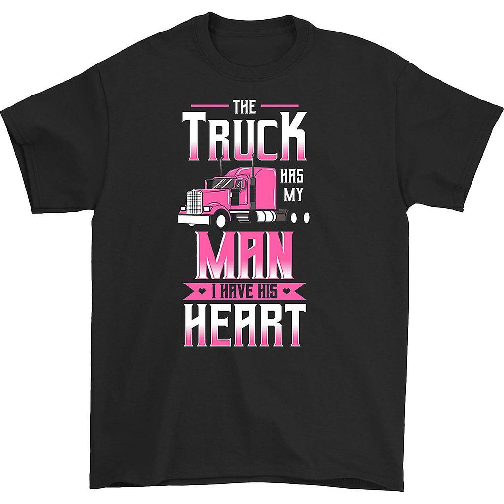 HISHARK Trucker wife t-shirt Black XXXL