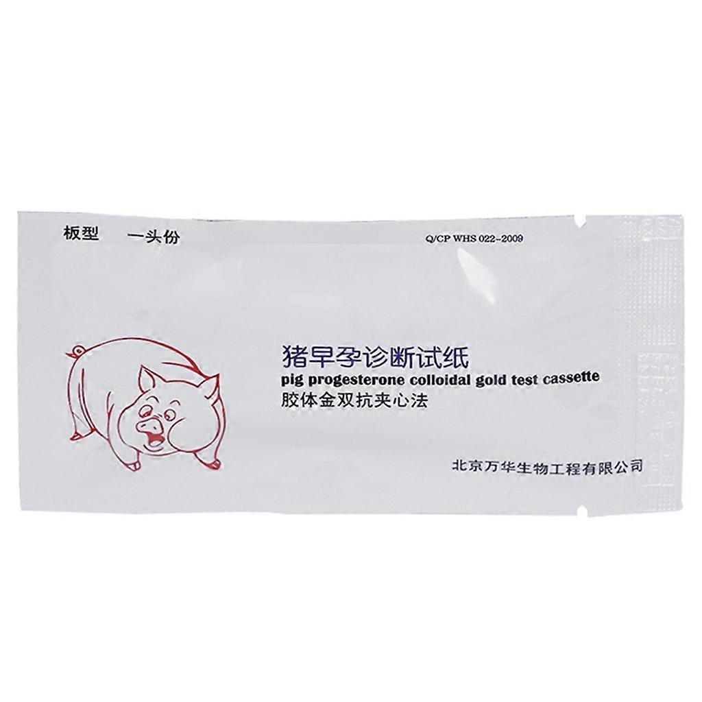 unbrand Early Pregnancy Test Paper Pig Cow Pregnant Test Kit Livestock Farming Supplies Pig pregnancy test