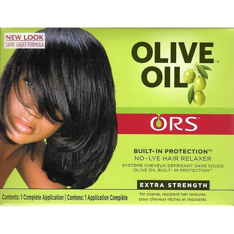 Hair Straightening Treatment Olive Oil Relaxer Kit Ors ‎