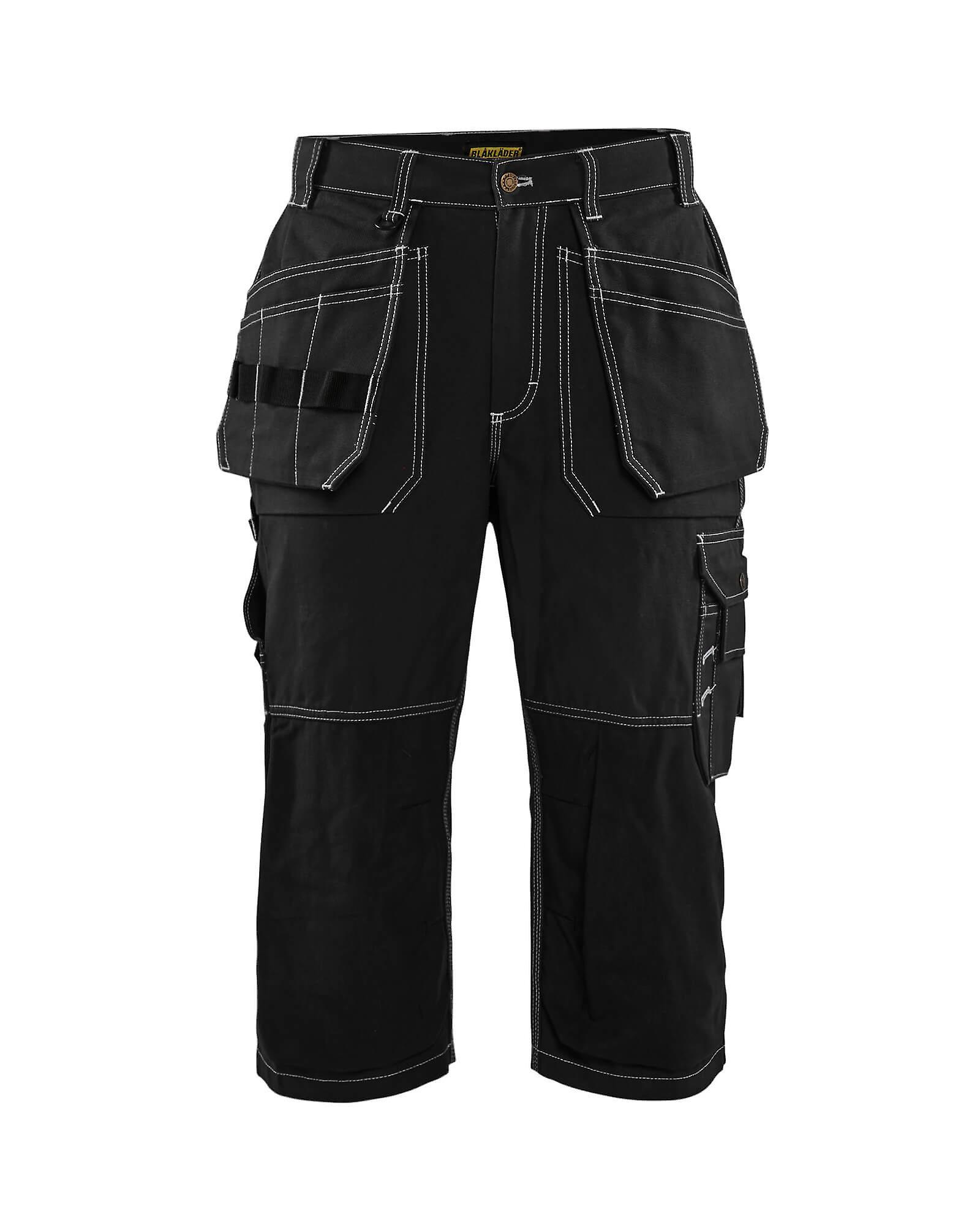 Blaklader 1540 pirate work shorts - mens (15401370) Black 33r