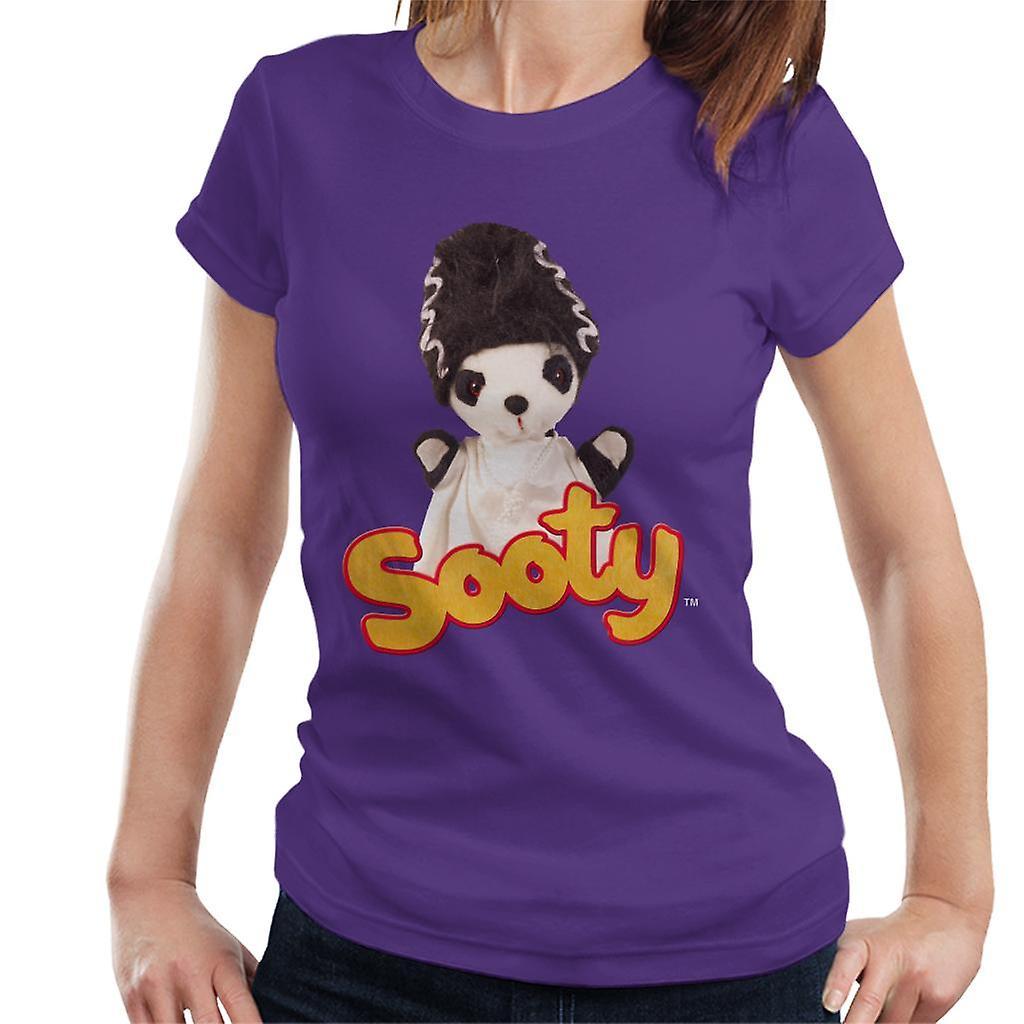 Sooty Halloween Spooky Soo Women's T-Shirt Purple Large