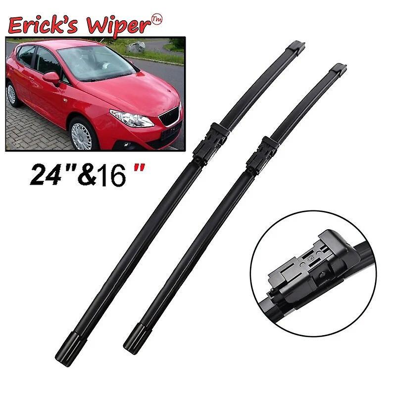 Bicaco Wiper Lhd Front Wiper Blades For Seat Ibiza 6j 2008 - 2017 Windshield Windscreen Window Car Rain Brushes 24''+16''