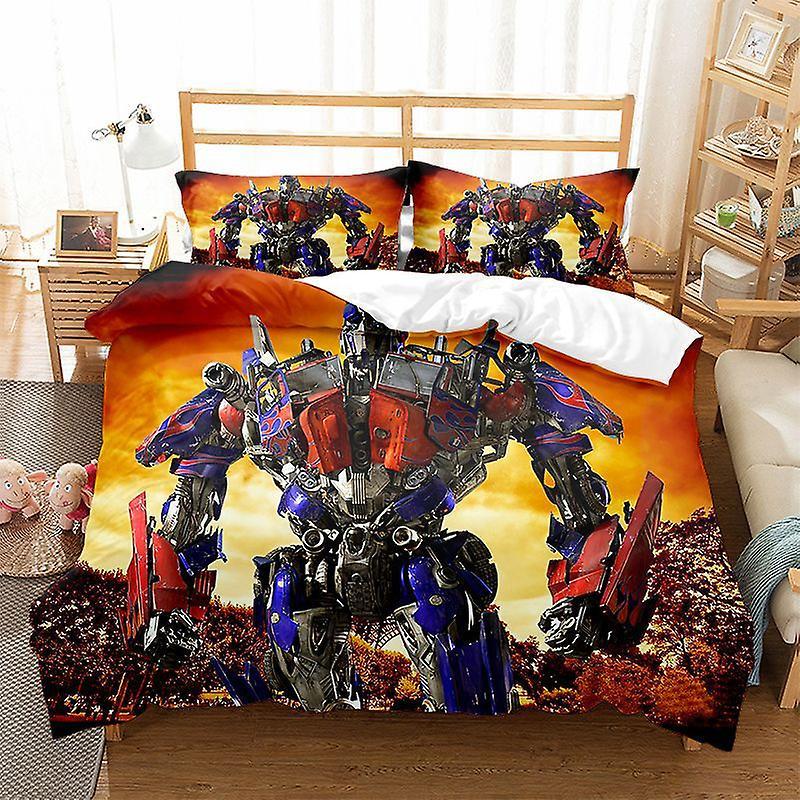 Xxxr Hot 3d 2 Or 3 Piece Set Transformers Autobot Series Duvet Cover Bedding Set Birthday Christmas Gift Mm09 135x200