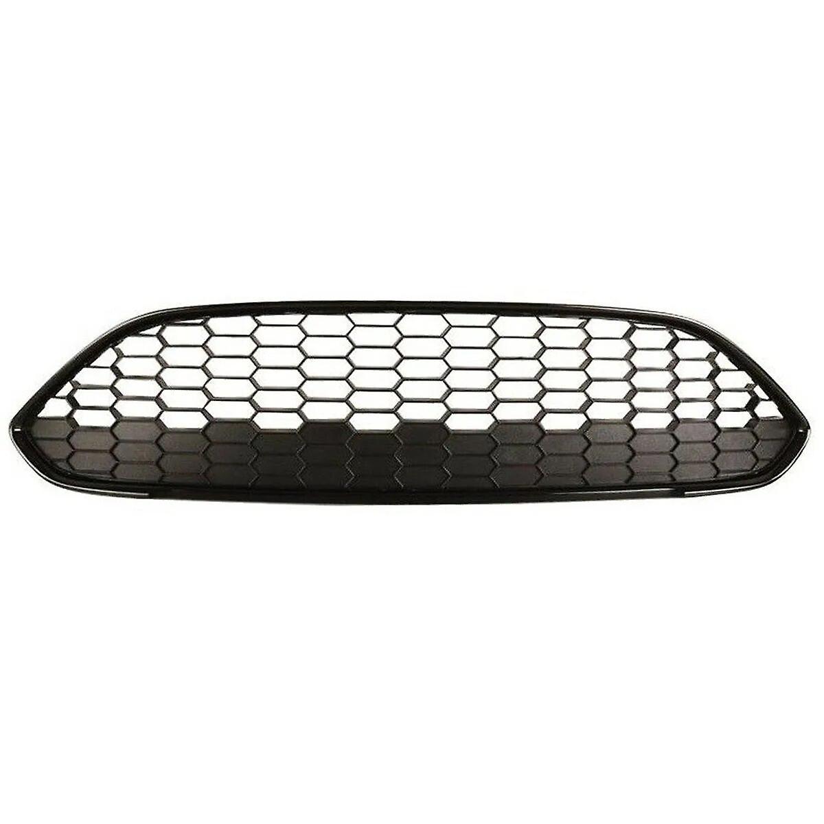 Scitoo Replacement Honeycomb Black Upper Hood Mesh Grille For Ford Fiesta Zetec-s 2013-2017 Front Bumper Centre Grille 1778260 Deep Green