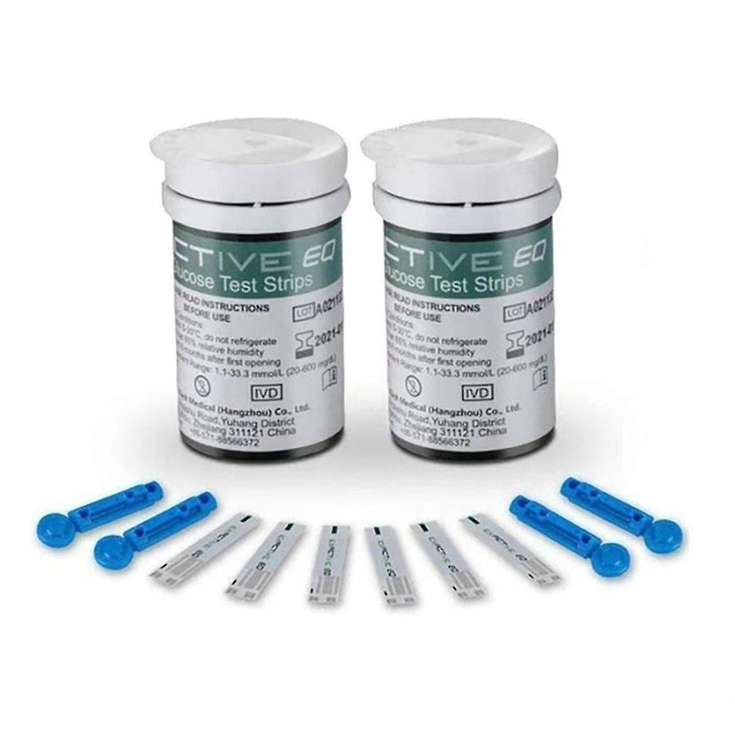 Sszfv Exrctive Eq Impulse Blood Glocose Meter Strips And Lancets 50 X Test Strips 50 X Lancets