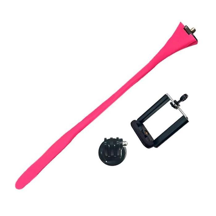 Anordsem Flexible Selfie Stick - Smartphone Vlog Tripod Selfie Stick Pink