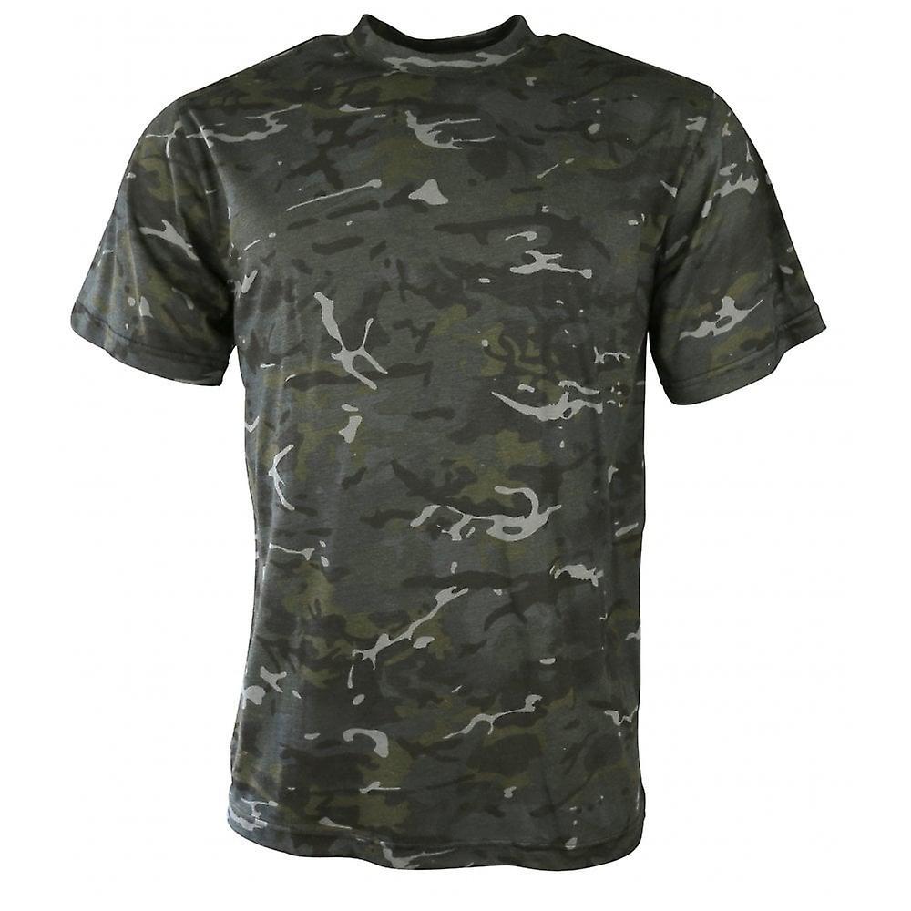 Men's Kombat UK Kombat Camo T-shirt (btp Black) L