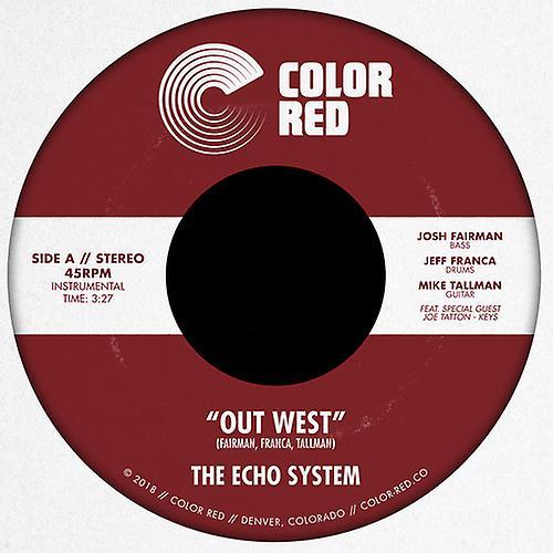 Color Red Records Echo System - Out West / Love Tree  [7-INCH SINGLE] USA import