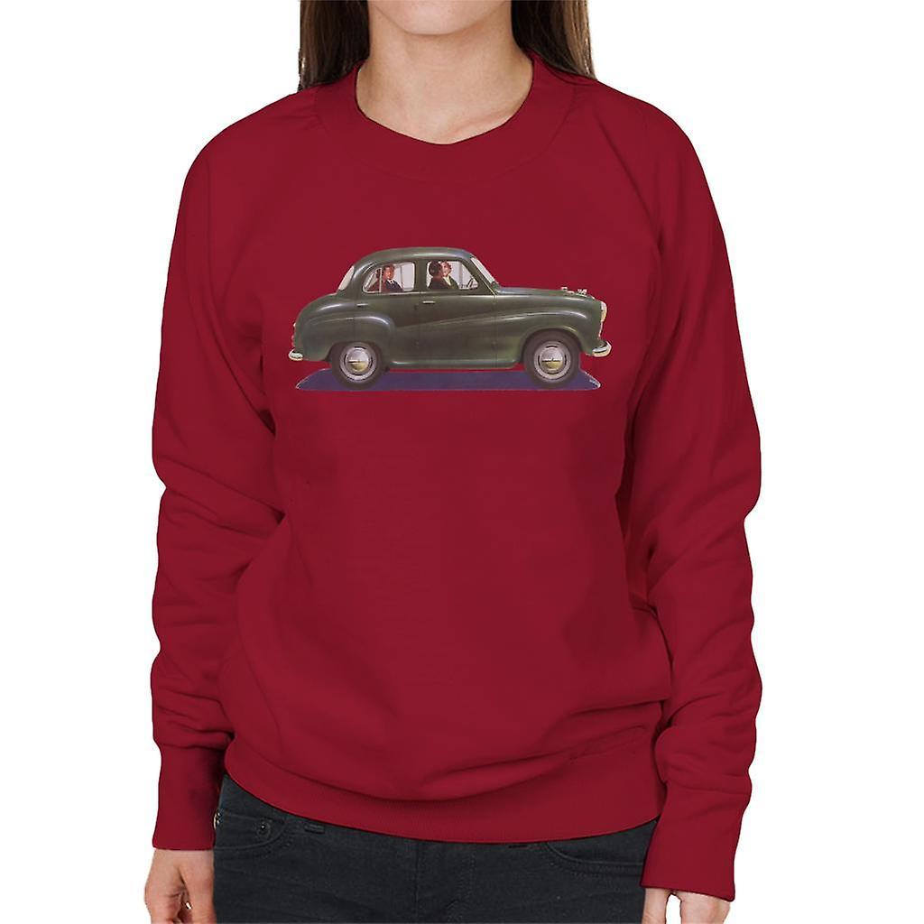 Austin A35 Green British Motor Heritage Women's Sweatshirt Cherry Red XX-Large