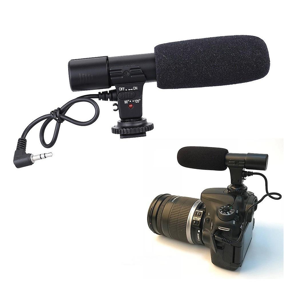 Sunset Microphone For Canon Nikon Dslr Camera Dv Camcorder Phone