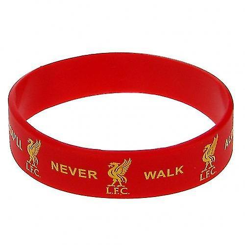 Liverpool FC Official Silicone Wristband Red One Size