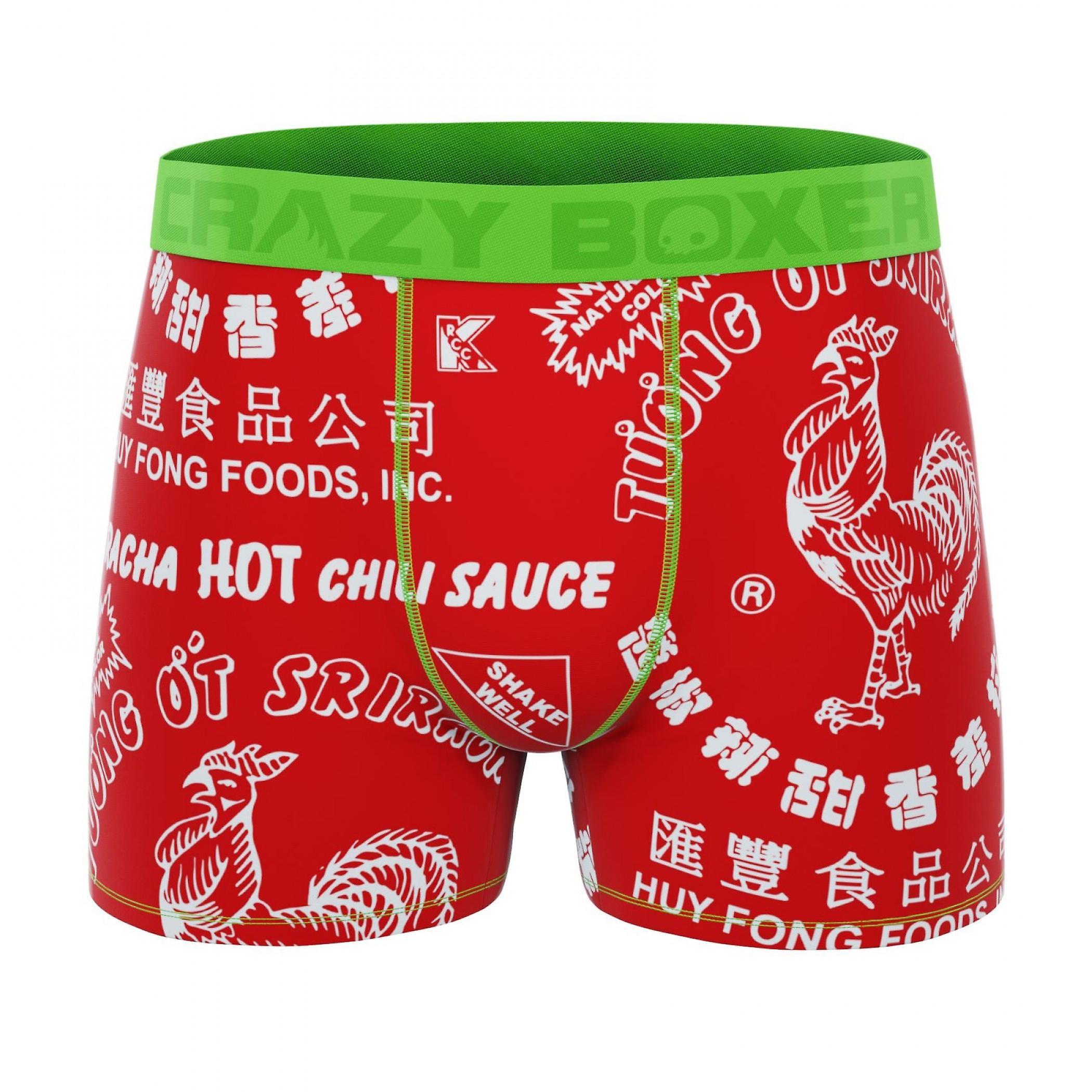 Sriracha Rooster Sauce Sriracha Boxer Briefs Red X-Large