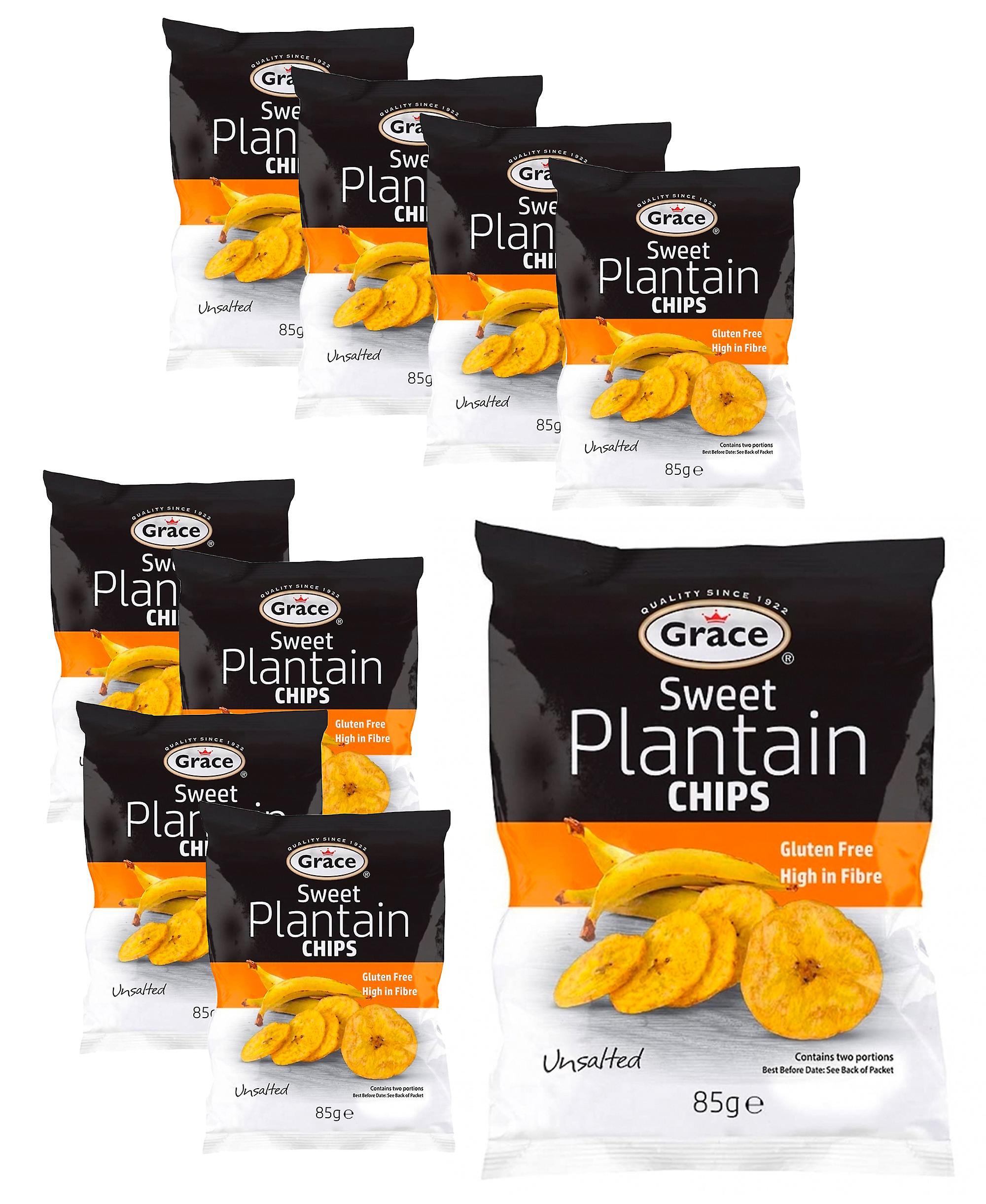 Grace Sweet Plantain Chips (9 pack) 9 x 85g