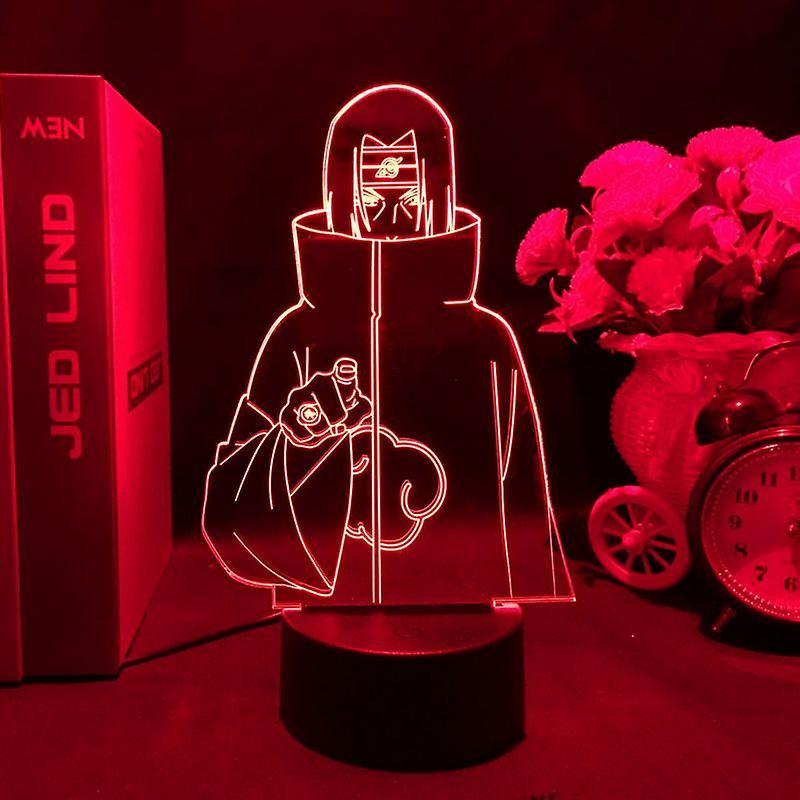 Unbrand Uchiha Itachi Anime Lamp 3D Night Light