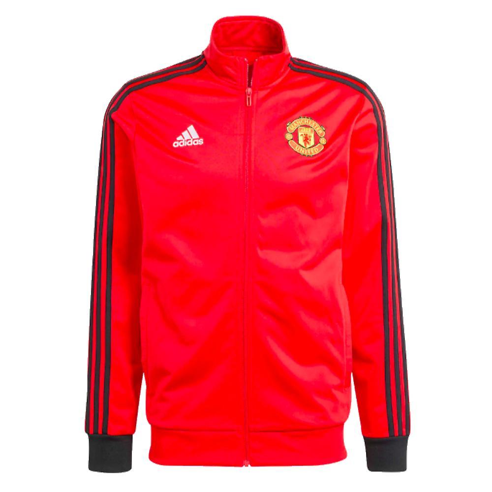 Adidas 2023-2024 Man Utd DNA Track Top (Red) Large 42-44 inch Chest