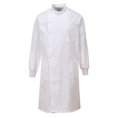 Portwest Unisex Adult Howie Texpel Finish Lab Coat White L