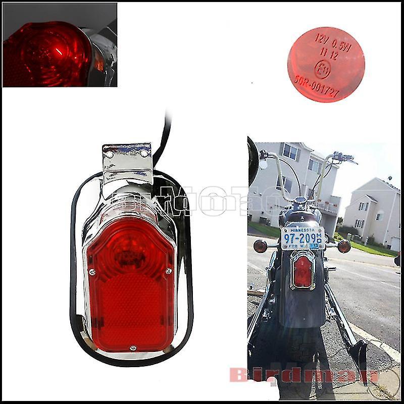 Lamps Motorcycle Retro Tombstone Rear License Plate Light Brake Lamp Taillights For Harley Honda Bobber Chopper Yamaha Custom Touring