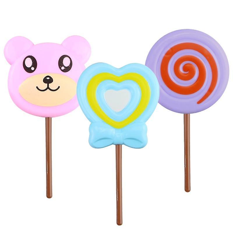 Slowmoose Plastic Simulation Food, Dessert Pretend Play -early Education Toy Lollipop