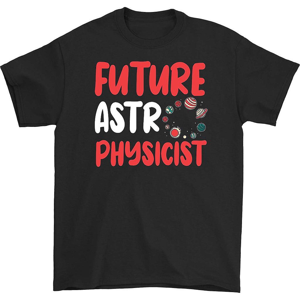 HISHARK Future astrophysicist t-shirt black L