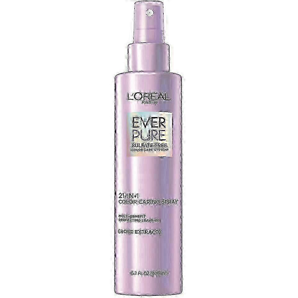 L'oreal Paris Everpure Sulfate Free 21-in-1 Color Caring Spray, Leave In, 6.8 Oz