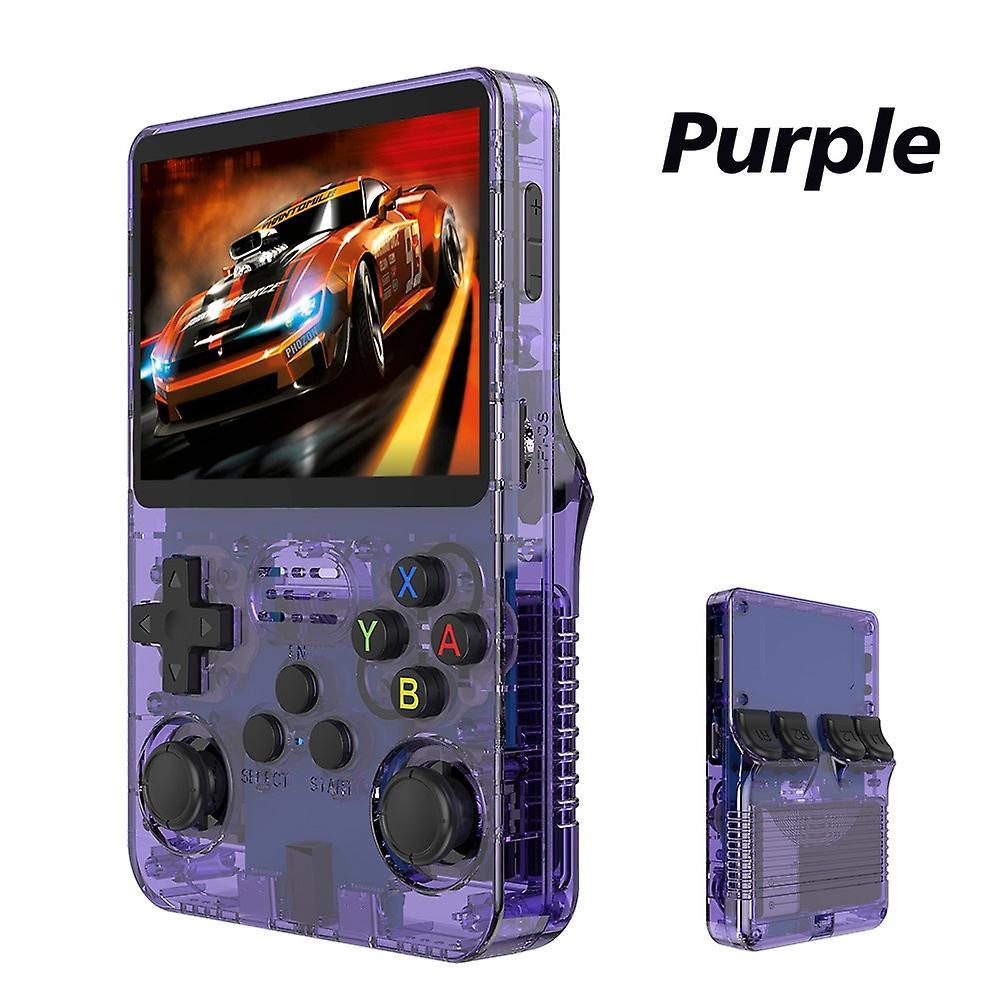 Game Console Accessories R36s Portable Game Console Open Source Linux System 3.5-inch Ips Screen Retro Portable Hand-held Video Player 64gb Games 6...