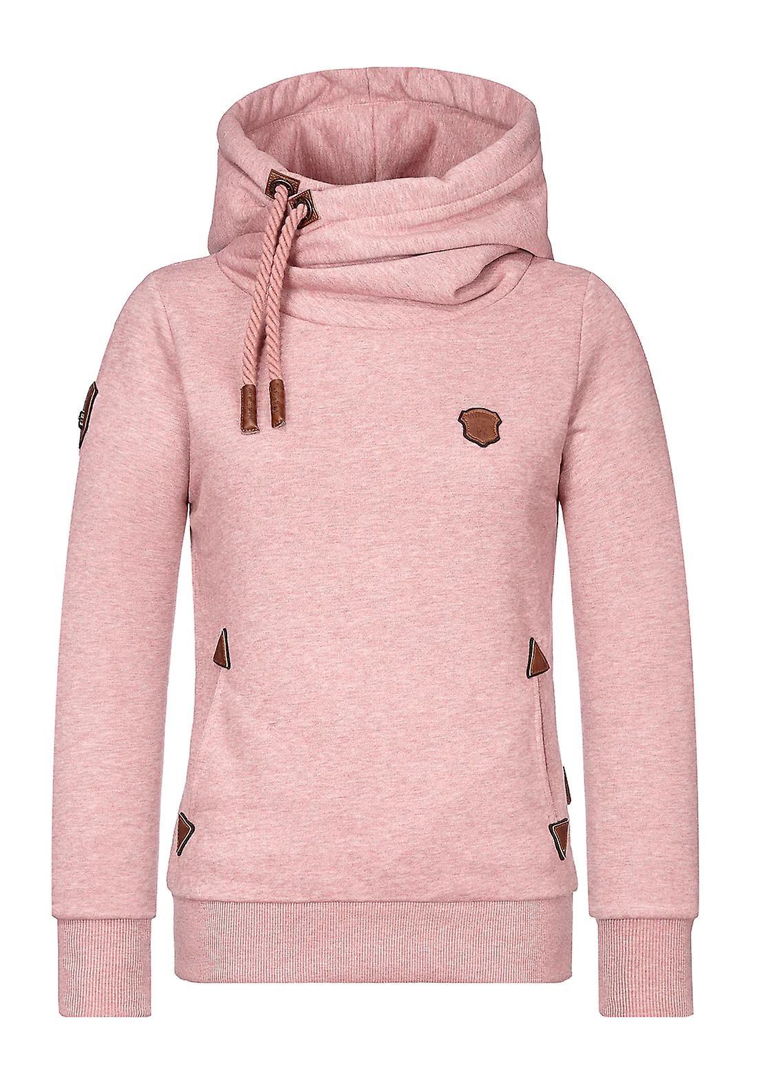 Naketano Women's Hoodie Darth pink melange L