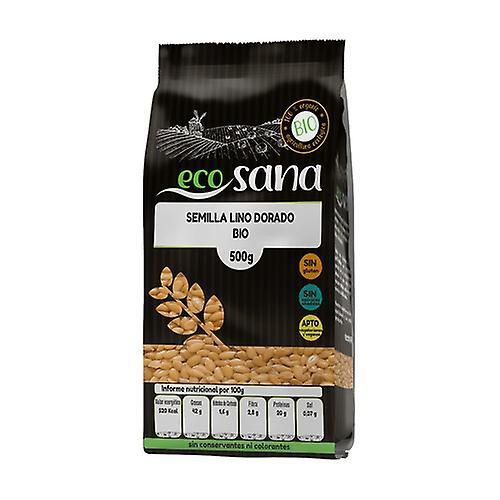 Ecosana Organic Golden Flax Seeds 500 g