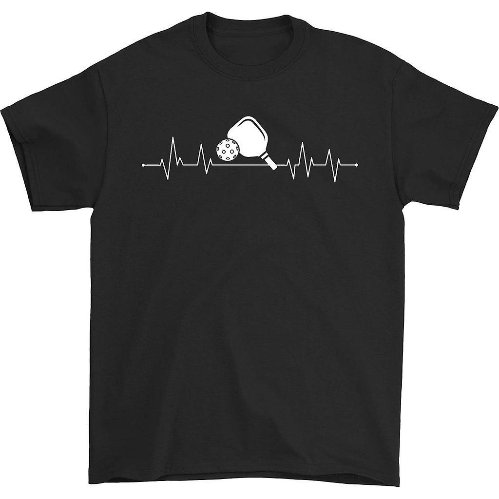 HISHARK Heartbeat pickleball t-shirt black XXXL