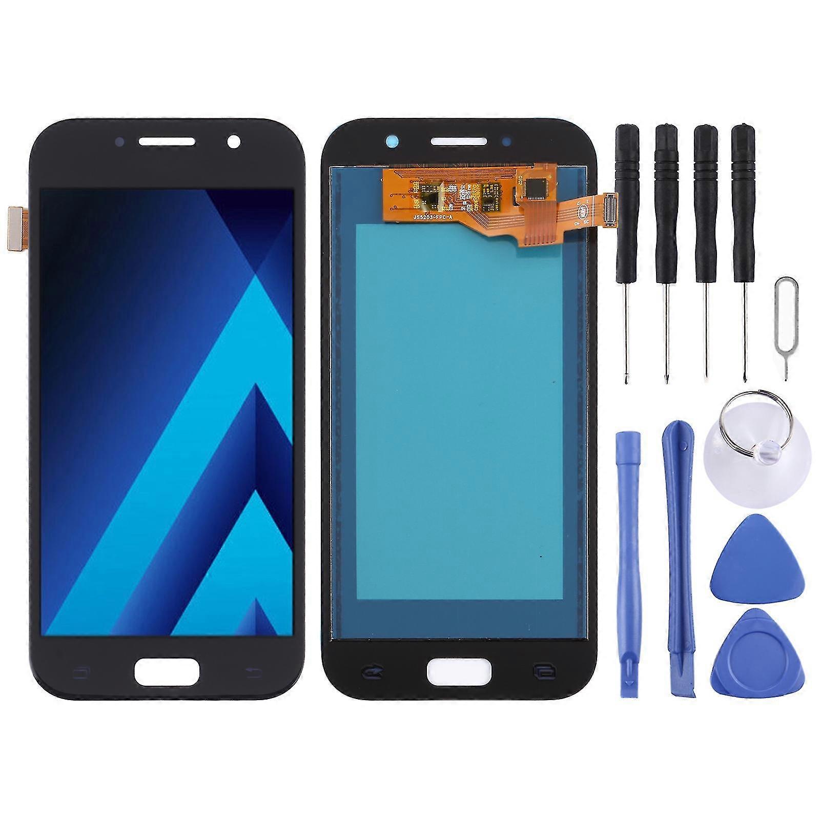 Asiv Tft Lcd Screen For Galaxy A5 (2017), A520f, A520f/ds, A520k, A520l, A520 With Digitizer Full Assembly (tft Material) S(black)