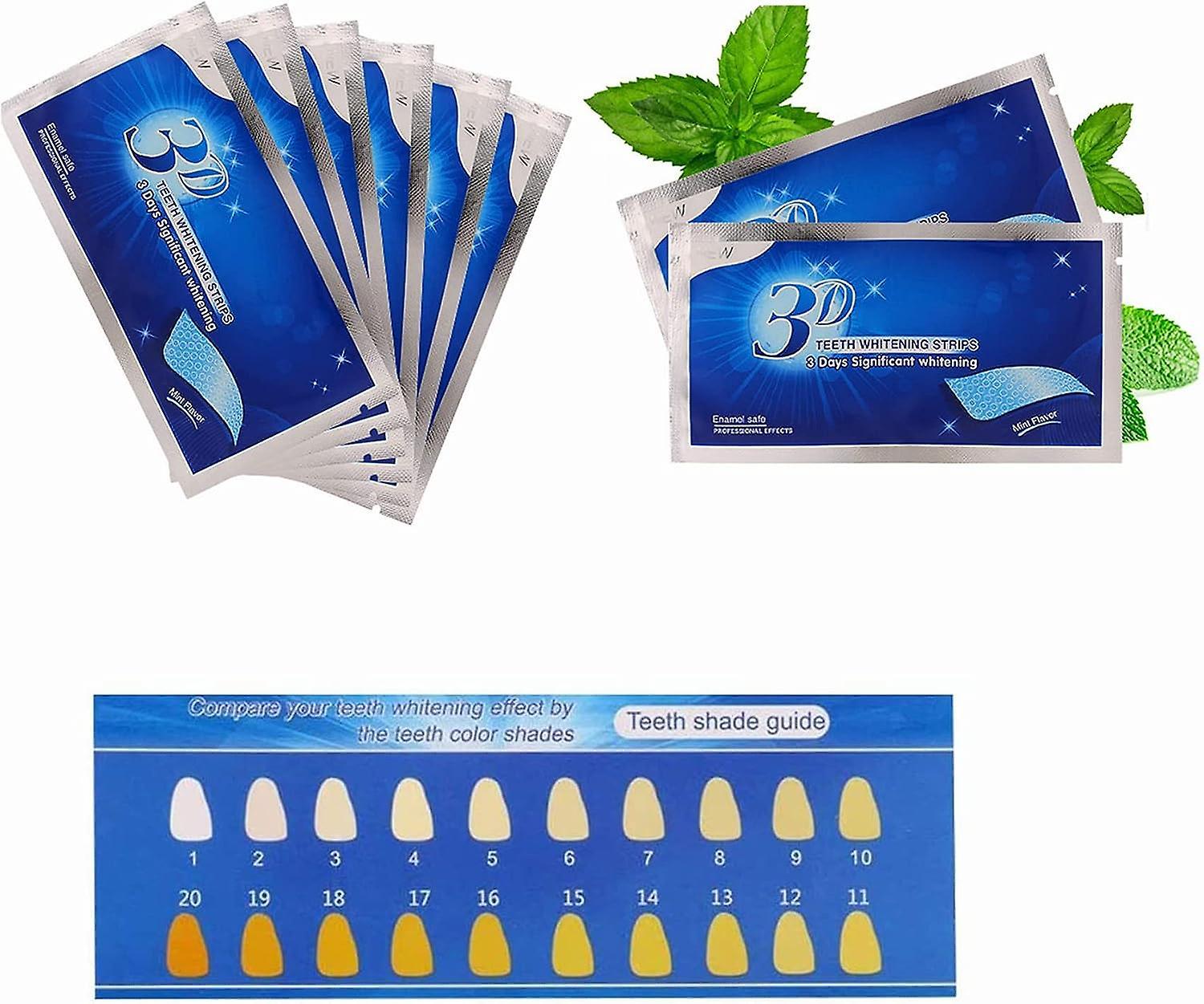 Wenkeay Teeth Whitening Strips, Teeth Bleaching, Teeth Whitening Kit, Teeth Whitening Natural Healthy Teeth