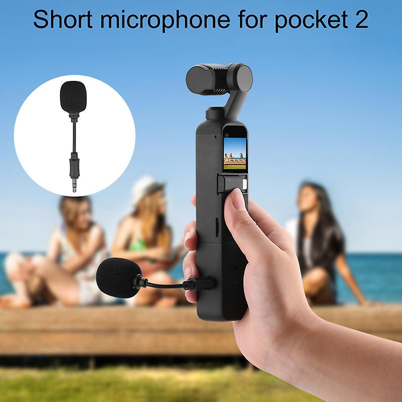 litelamg Mini Portable 3.5mm Microphone Handheld Camera Accessory for DJI OSMO Pocket 2