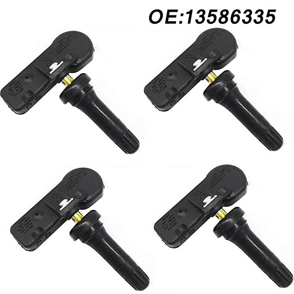 Tire Pressure Detector 4pcs 13581558 25920615 13586335 Tpms Tire Pressure Sensor For Gmc Chevy Cadillac Chevrolet Truck Yukon Suburban Sierra