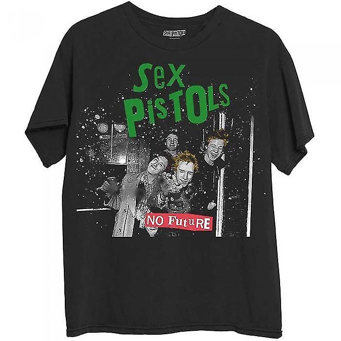 Sex Pistols Unisex Adult Photograph Cotton T-Shirt Black XXL